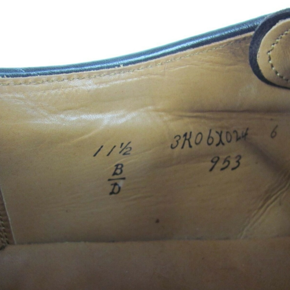 ALDEN Suede Brown Monk Strap Dress Shoes 11.5 - Picture 7 of 8